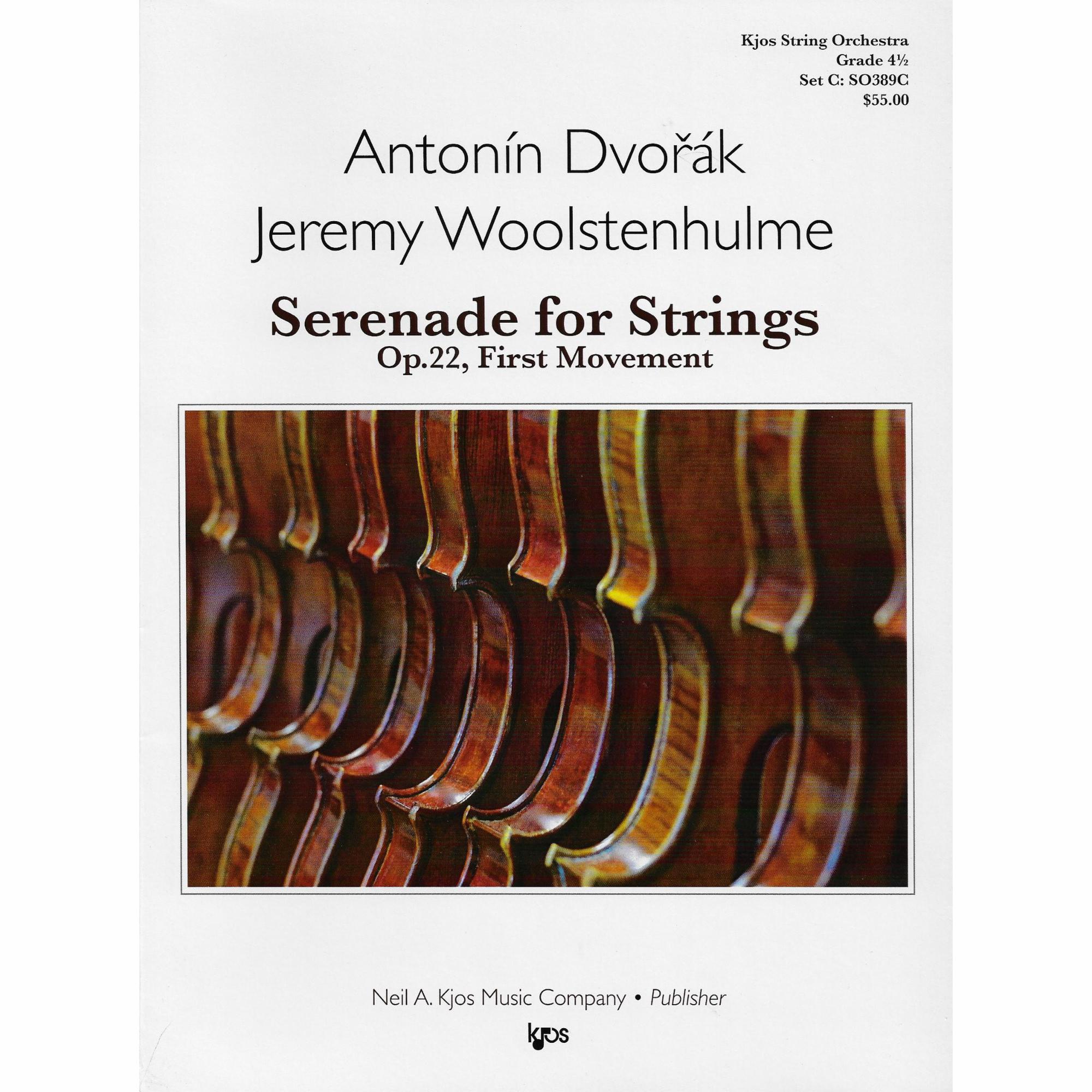 First Movement from Serenade for Strings, Op. 22 for String Orchestra