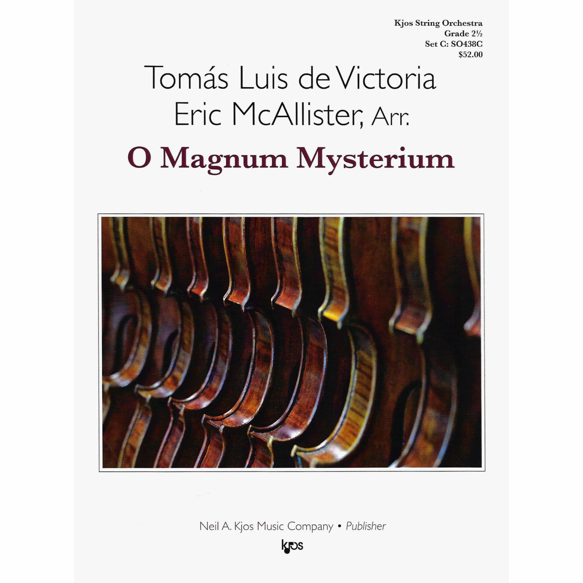 Victoria -- O Magnum Mysterium for String Orchestra