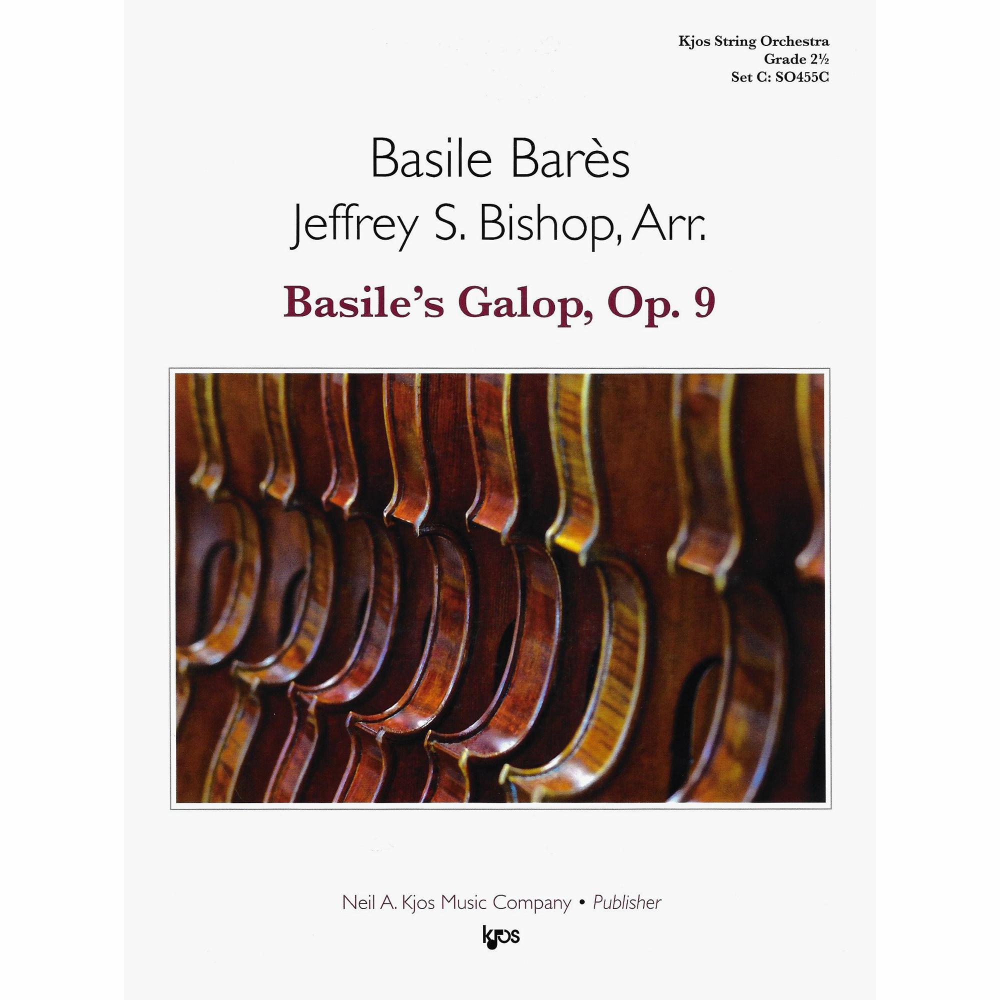 Basile's Galop, Op. 9 for String Orchestra