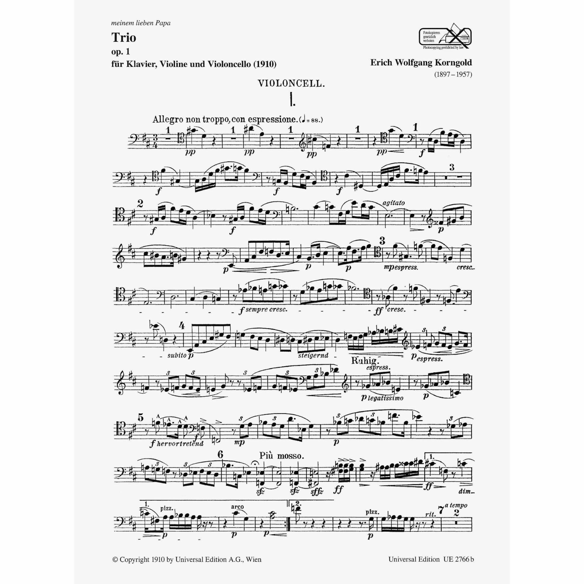 Sample: Cello (Pg. 1)