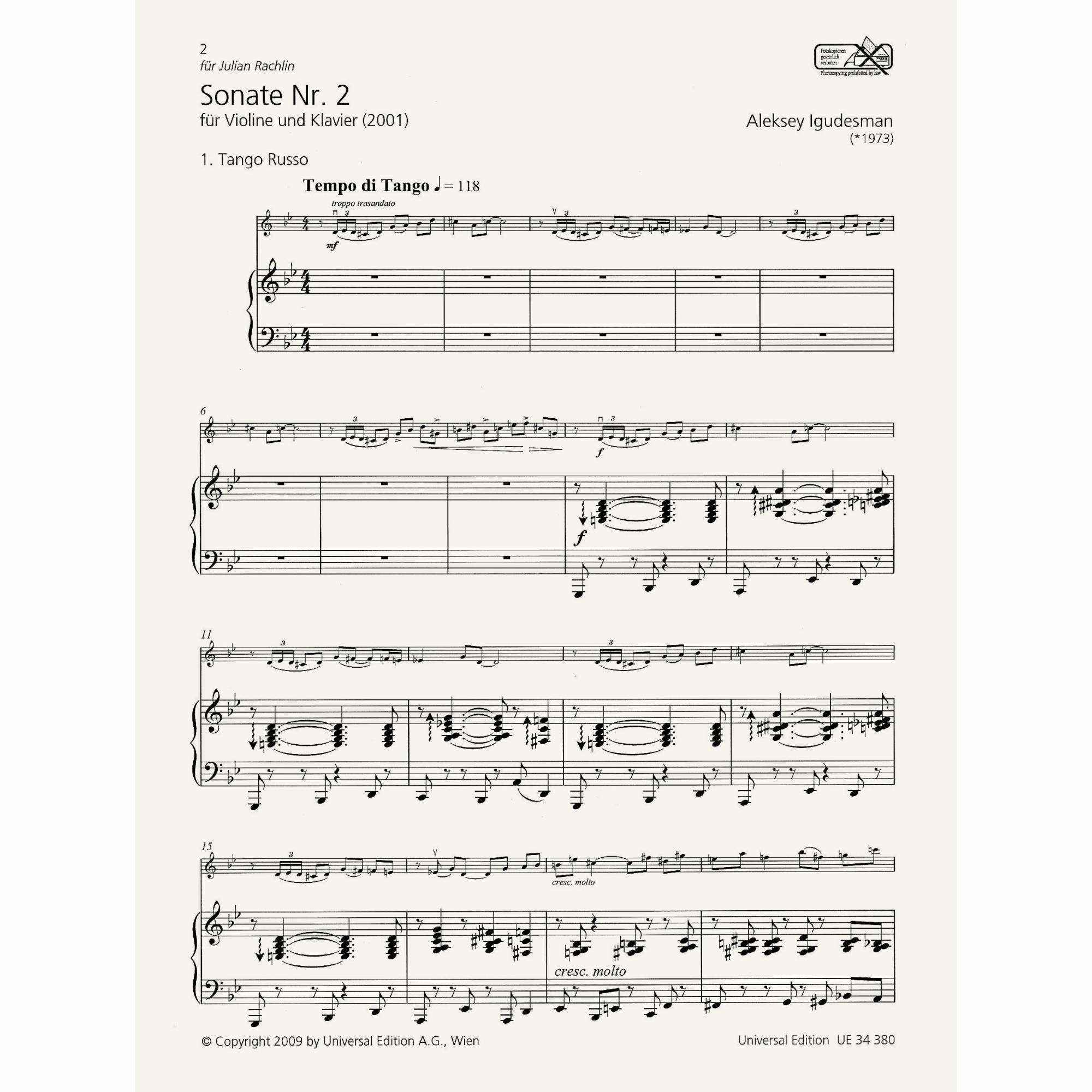 Sample: Piano Part