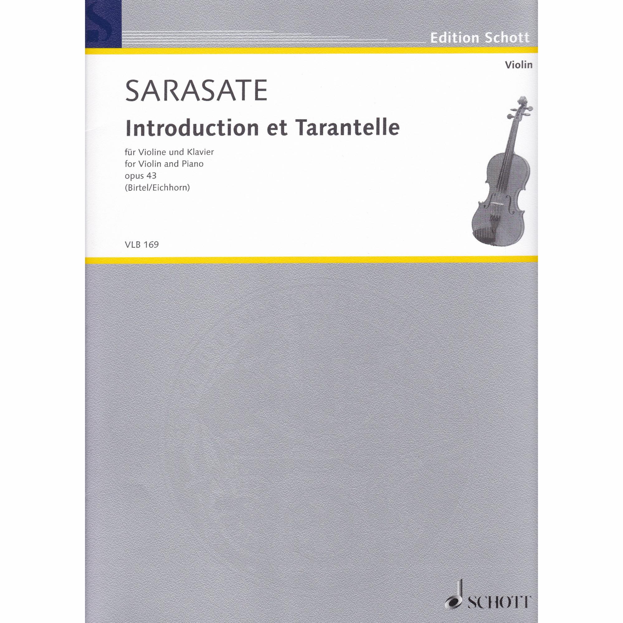 Introduction and Tarantella for Violin and Piano, Op. 43
