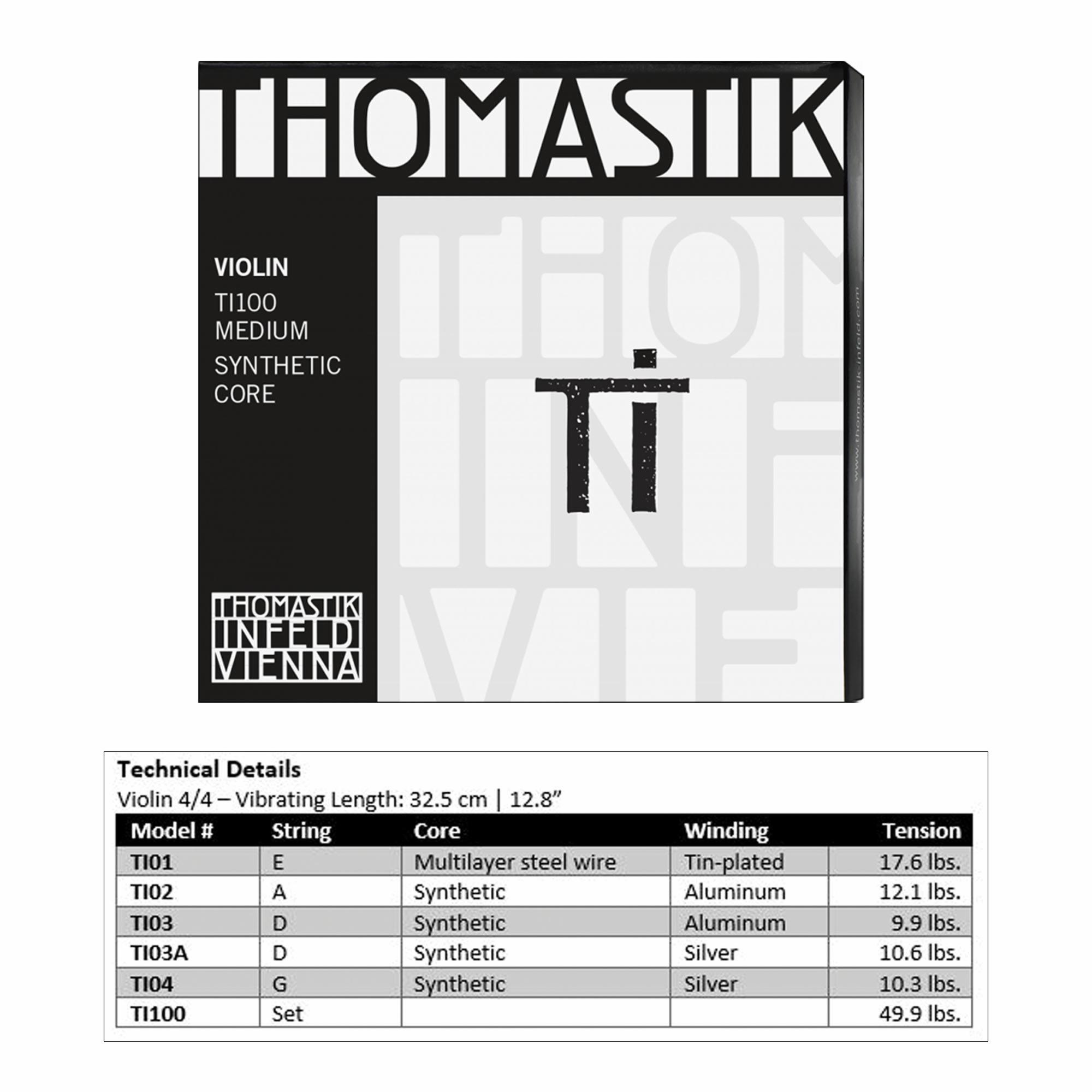 Thomastik-Infeld Ti Violin Strings