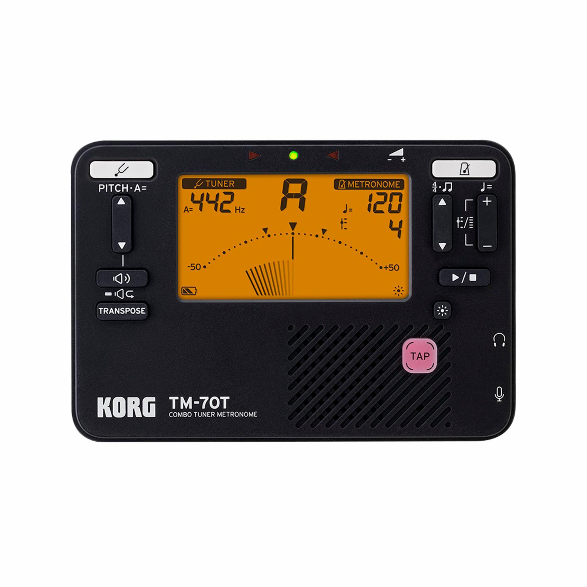 Korg TM70 Solo Chromatic Tuner/Metronome Combo